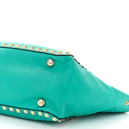 Valentino Garavani Vitello Small Rockstud Tote Colibri 9 of 14