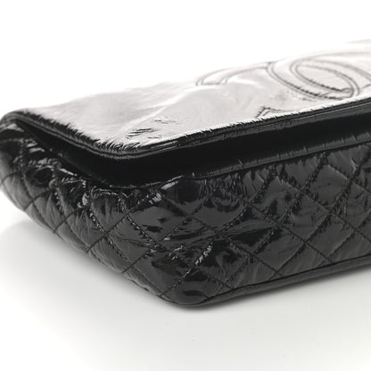 Chanel Vinyl Medium Rock and Chain Flap Black 9 of 10