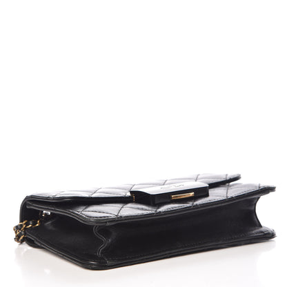 Chanel Sheepskin Quilted Beauty Lock Flap Black 4 of 10