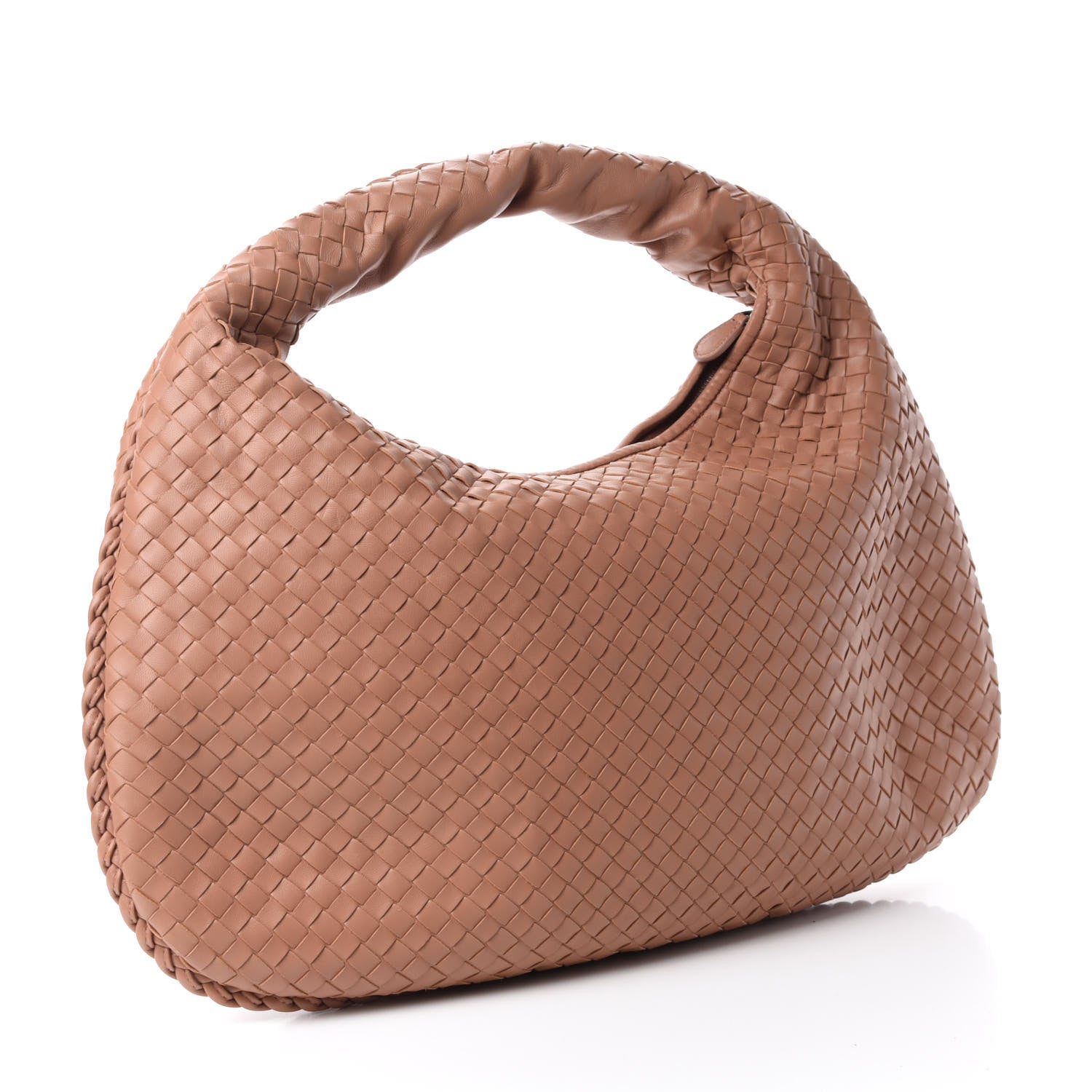 Bottega Veneta Nappa Intrecciato Large Veneta Hobo Dahlia 3 of 11