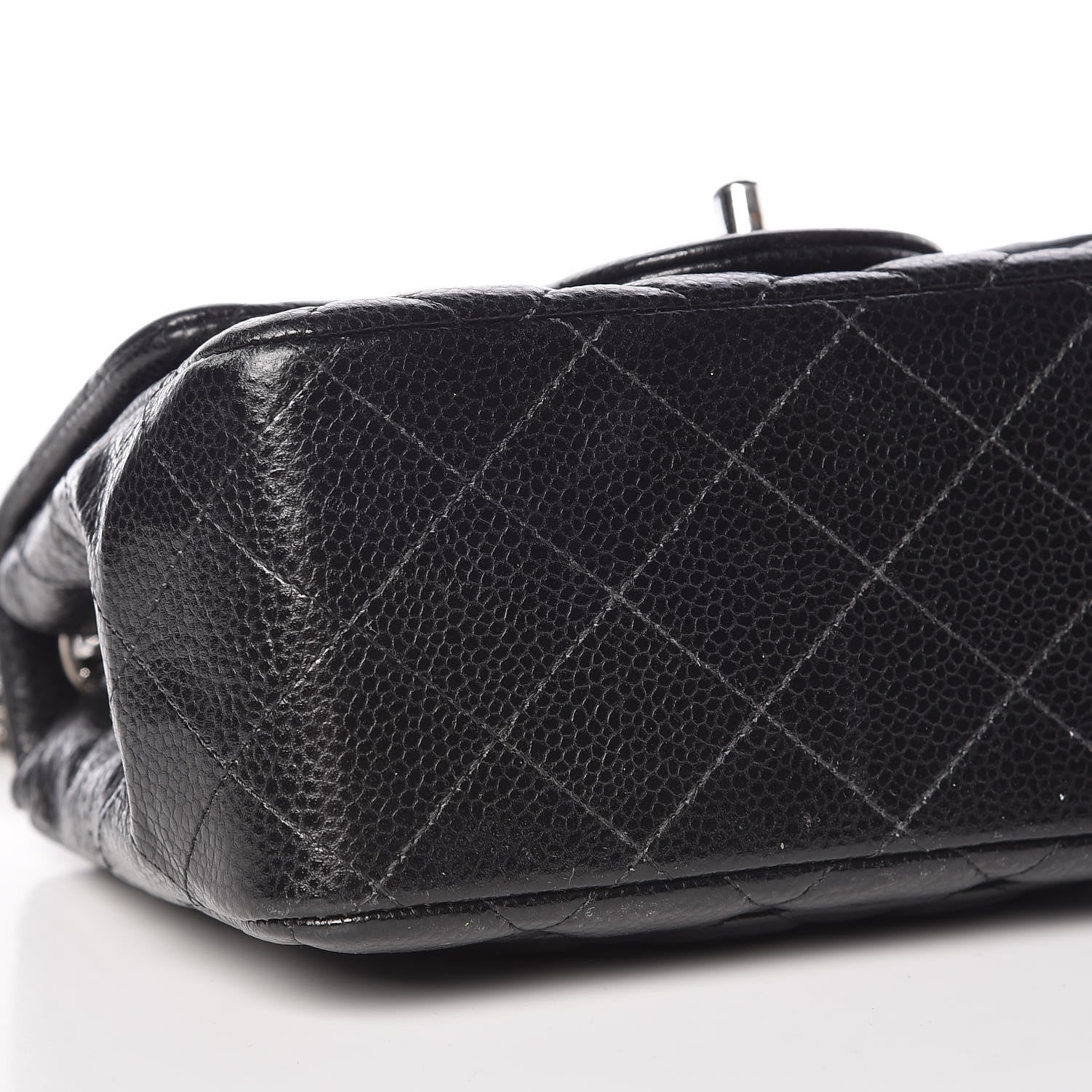 Chanel Caviar Quilted Mini Square Flap Black 9 of 16