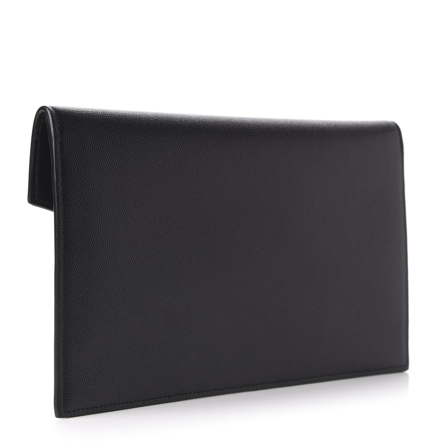 Saint Laurent Grain De Poudre Uptown Pouch Black 3 of 10