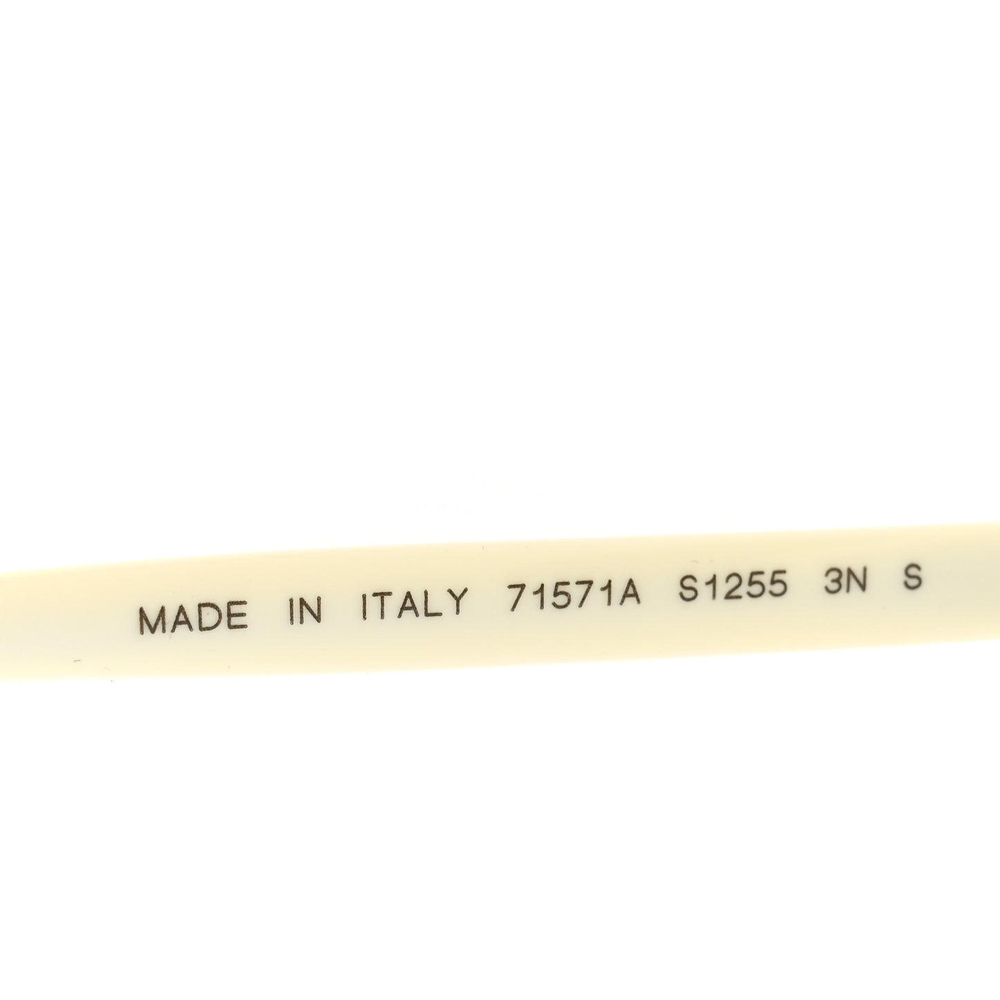Acetate Oval Sunglasses 71571A White
