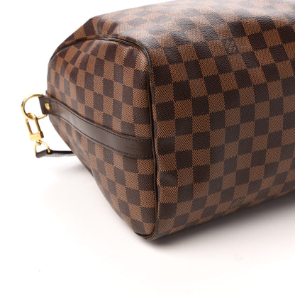 Louis Vuitton Damier Ebene Speedy Bandouliere 35 8 of 10