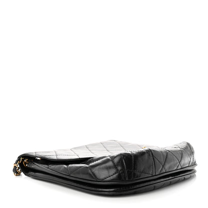 Chanel Glazed Calfskin Quilted Medium Bubble CC Flap Black 4 of 11