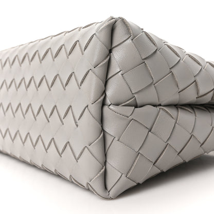 Bottega Veneta Nappa Intrecciato Small Andiamo Shoulder Bag Sterling 9 of 9
