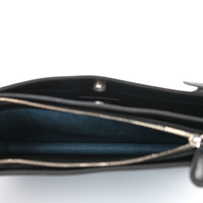 Balenciaga Denim Pochette Crossbody Bag Blue 6 of 9