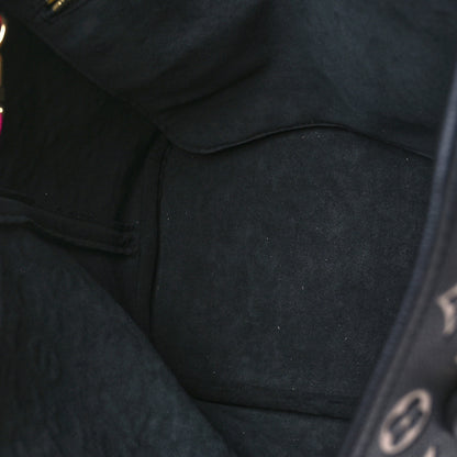 Louis Vuitton Empreinte Spring In The City Neverfull MM Black White Pink 6 of 10