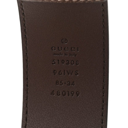 Gucci GG Supreme Monogram Ophidia Belted iPhone Case 85 34 Dark Brown 8 of 10