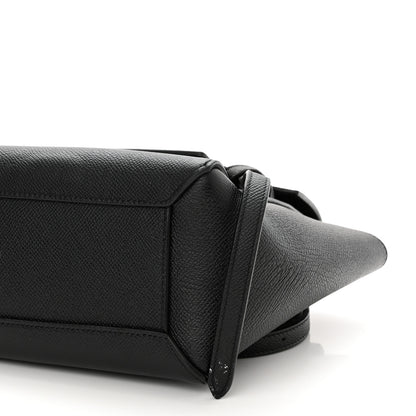 Celine Grained Calfskin Nano Belt Bag Black 10 of 14