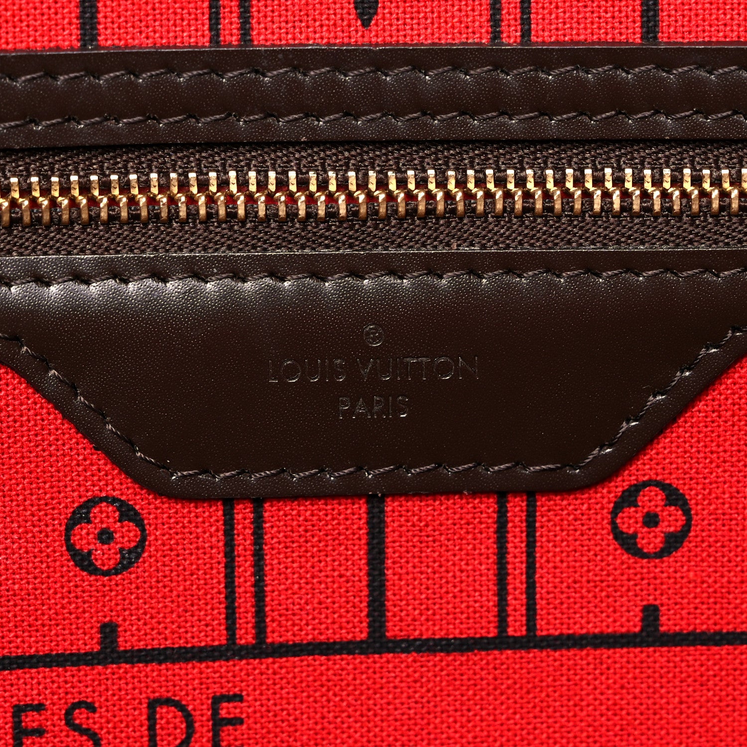 Louis Vuitton Damier Ebene Neverfull GM 6 of 10