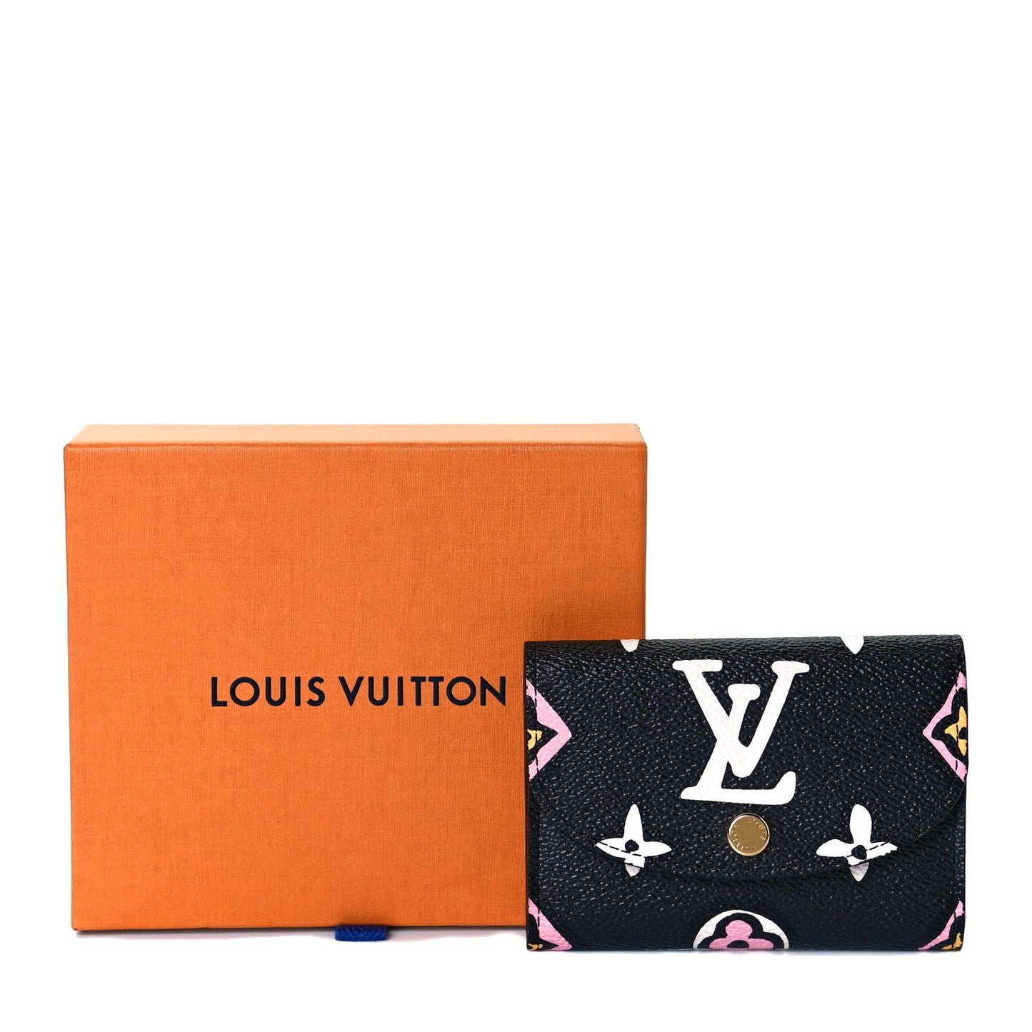 Monogram Giant Wild At Heart Rosalie Coin Purse Black