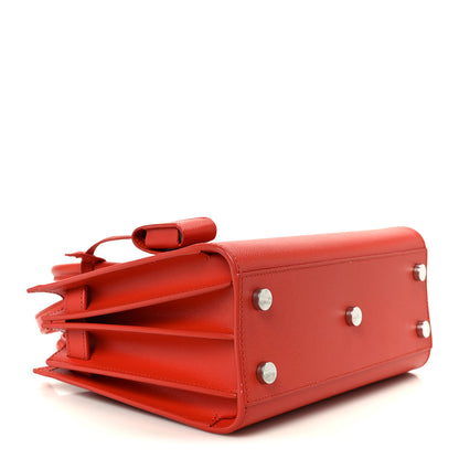 Saint Laurent Grain de Poudre Nano Sac De Jour Red Orange 3 of 10