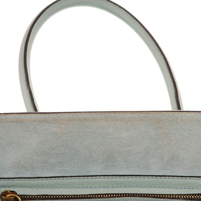 Celine Supple Calfskin Medium Phantom Luggage Glacier 10 of 11
