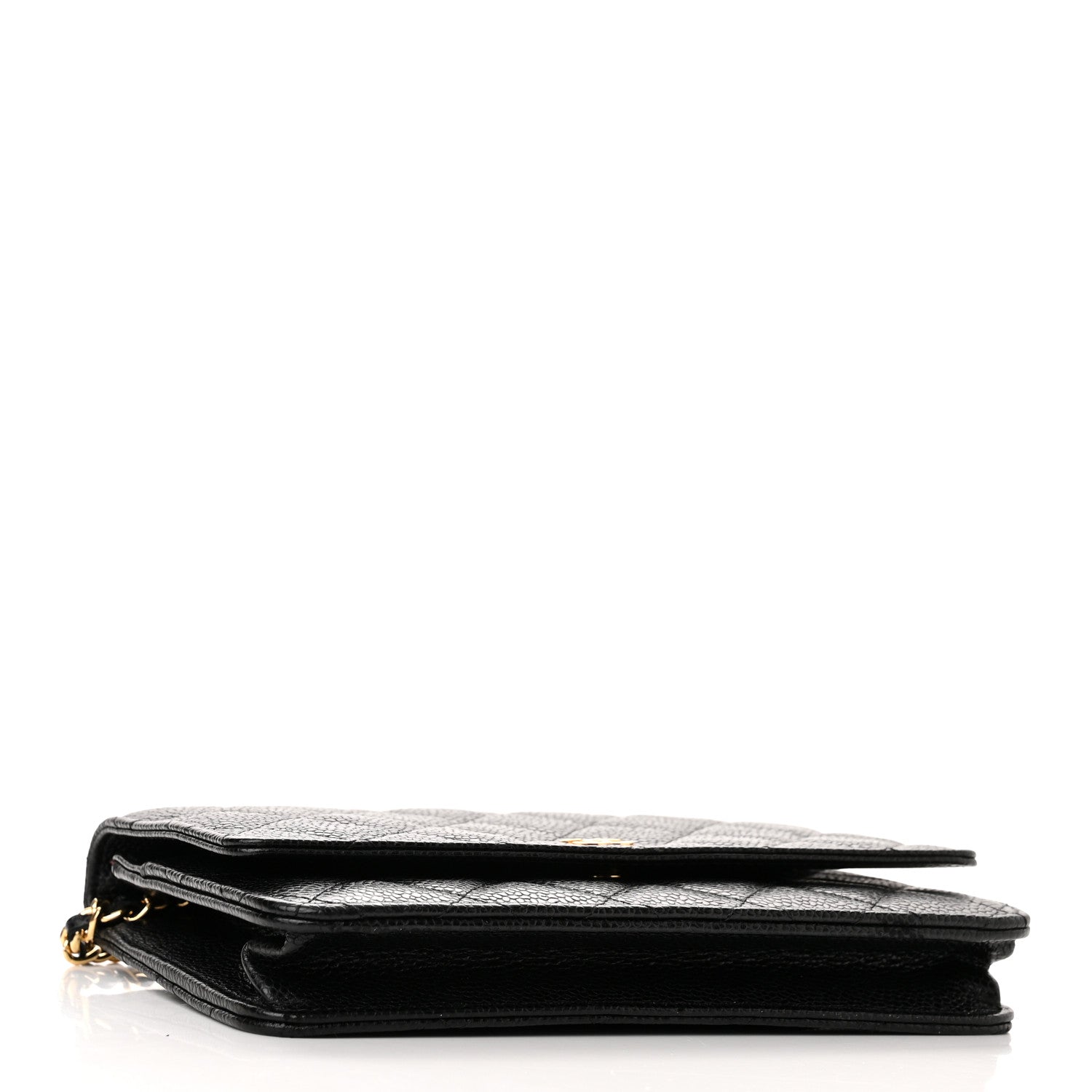 Chanel Caviar Quilted Wallet on Chain WOC Black 4 of 12