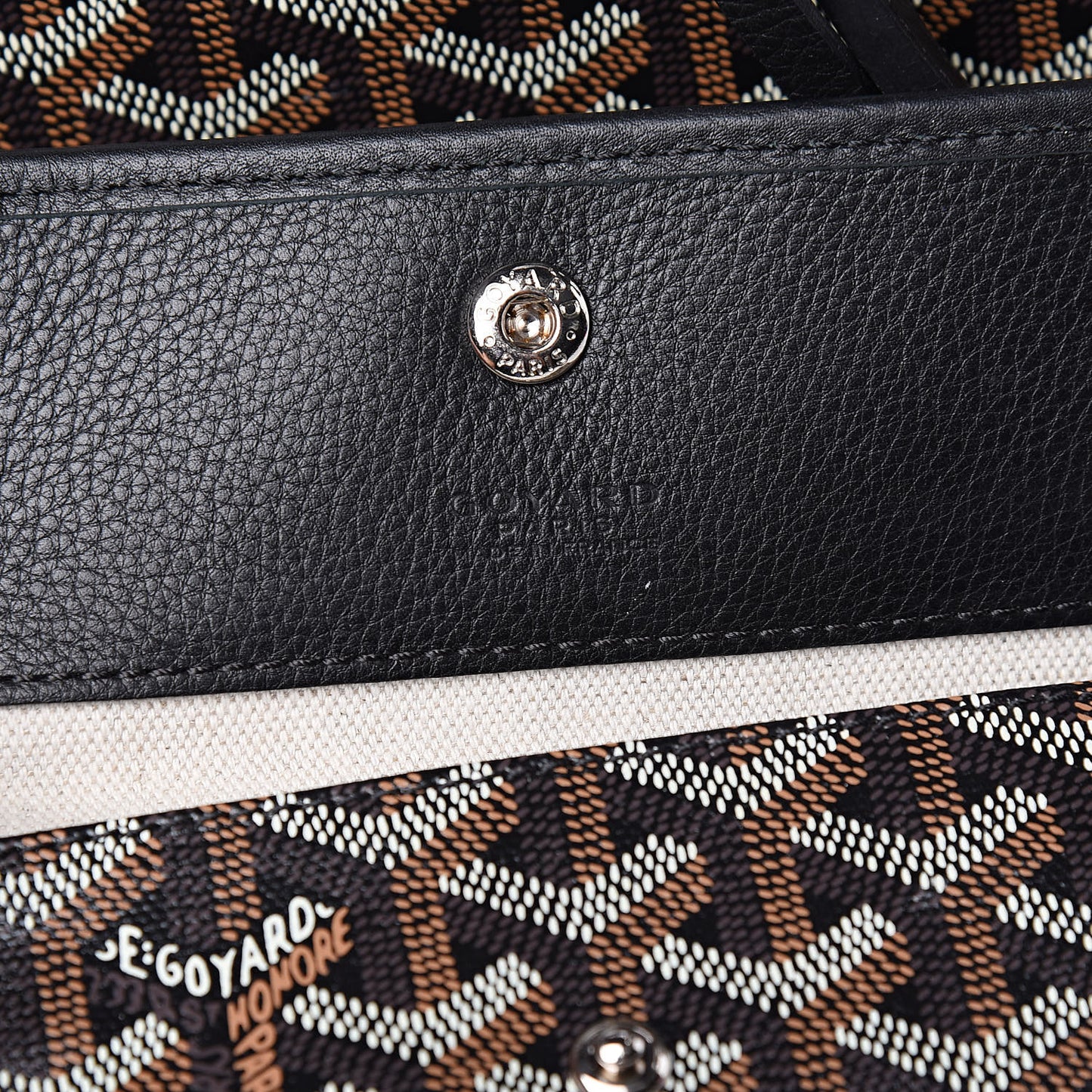 Goyardine Saint Louis PM Black