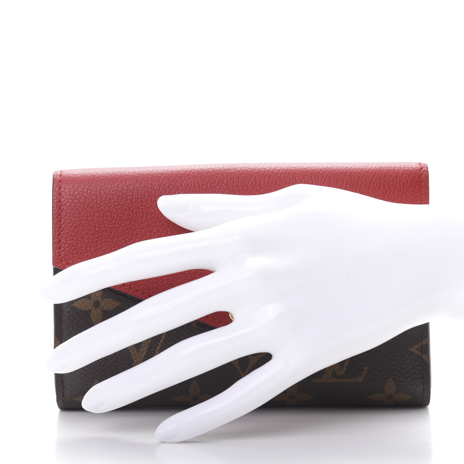 Louis Vuitton Monogram Pallas Compact Wallet Cherry 2 of 9