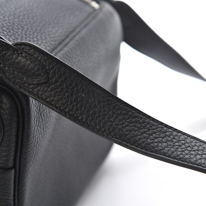 Hermes Taurillon Clemence Mini Lindy 20 Black 6 of 10