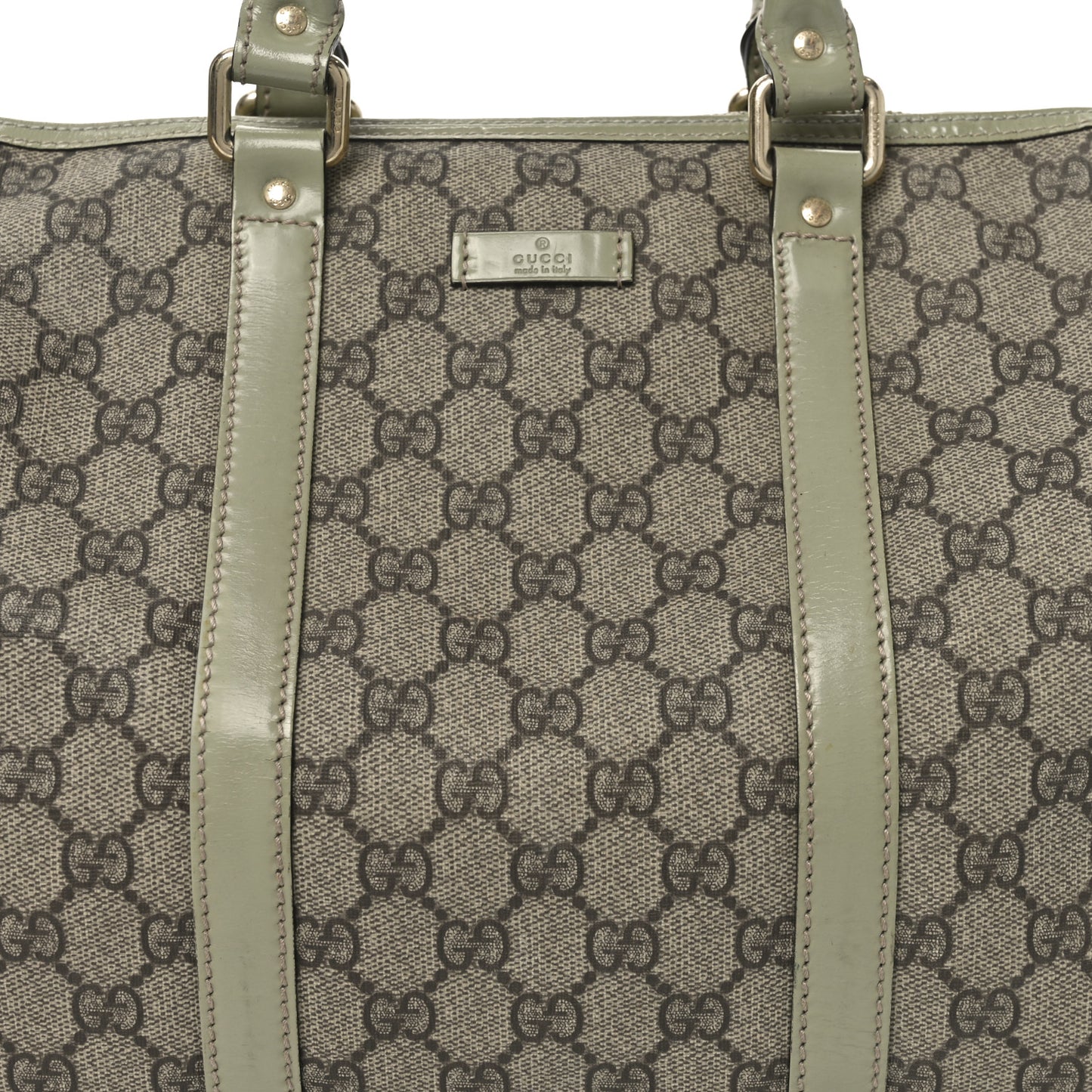 GG Plus Monogram Medium Joy Boston Green