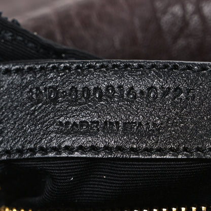 Saint Laurent Grained Lambskin Medium Calypso Dark Currant 7 of 10