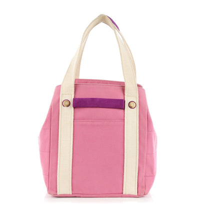 Chanel Canvas Tote Pink 1 of 8