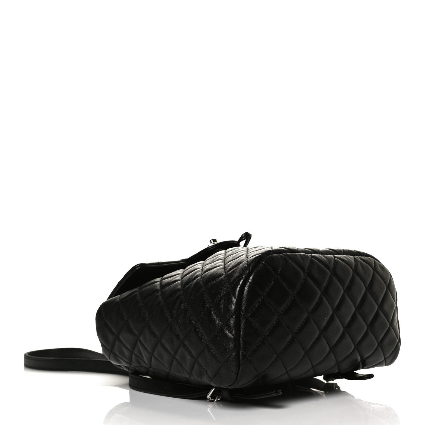 Calfskin Quilted Small Urban Spirit Backpack Black