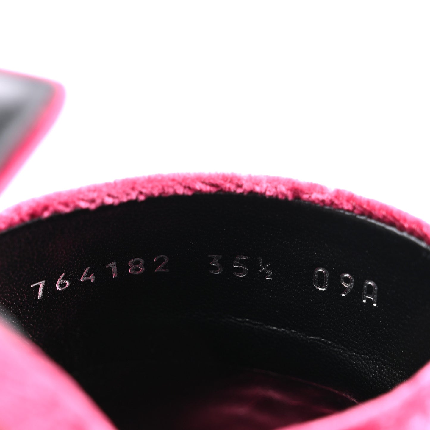 New Velvet Ashmir Regent Calfskin GG Monogram Square Toe Bow 45mm Slide Sandals 35.5 Red Grape