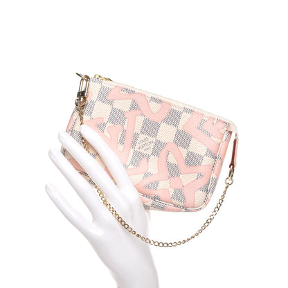 Louis Vuitton Damier Azur Tahitienne Mini Pochette Accessories 2 of 8