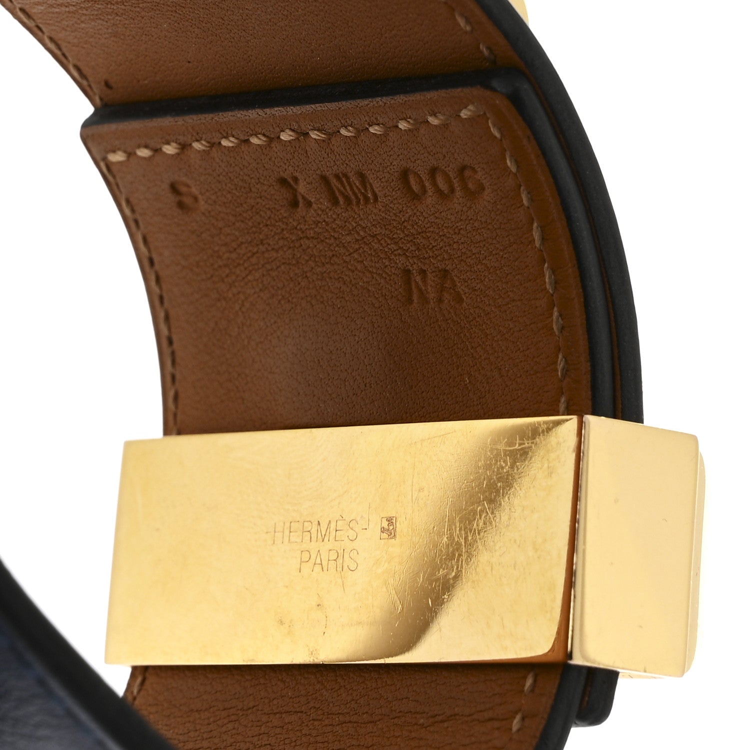 Hermes Swift Collier De Chien CDC Bracelet S Bleu Agate 5 of 6