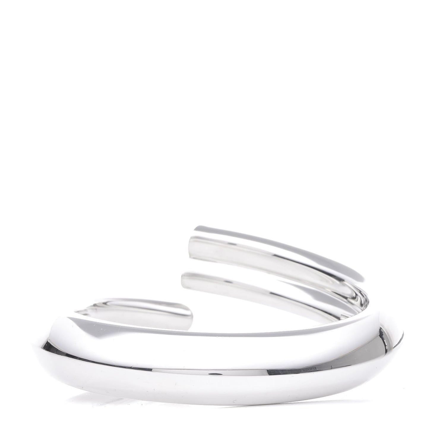 Sterling Silver Tenderness Heart Bypass Cuff Bracelet