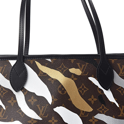 Louis Vuitton X LOL Monogram Neverfull MM Gold Silver 8 of 11