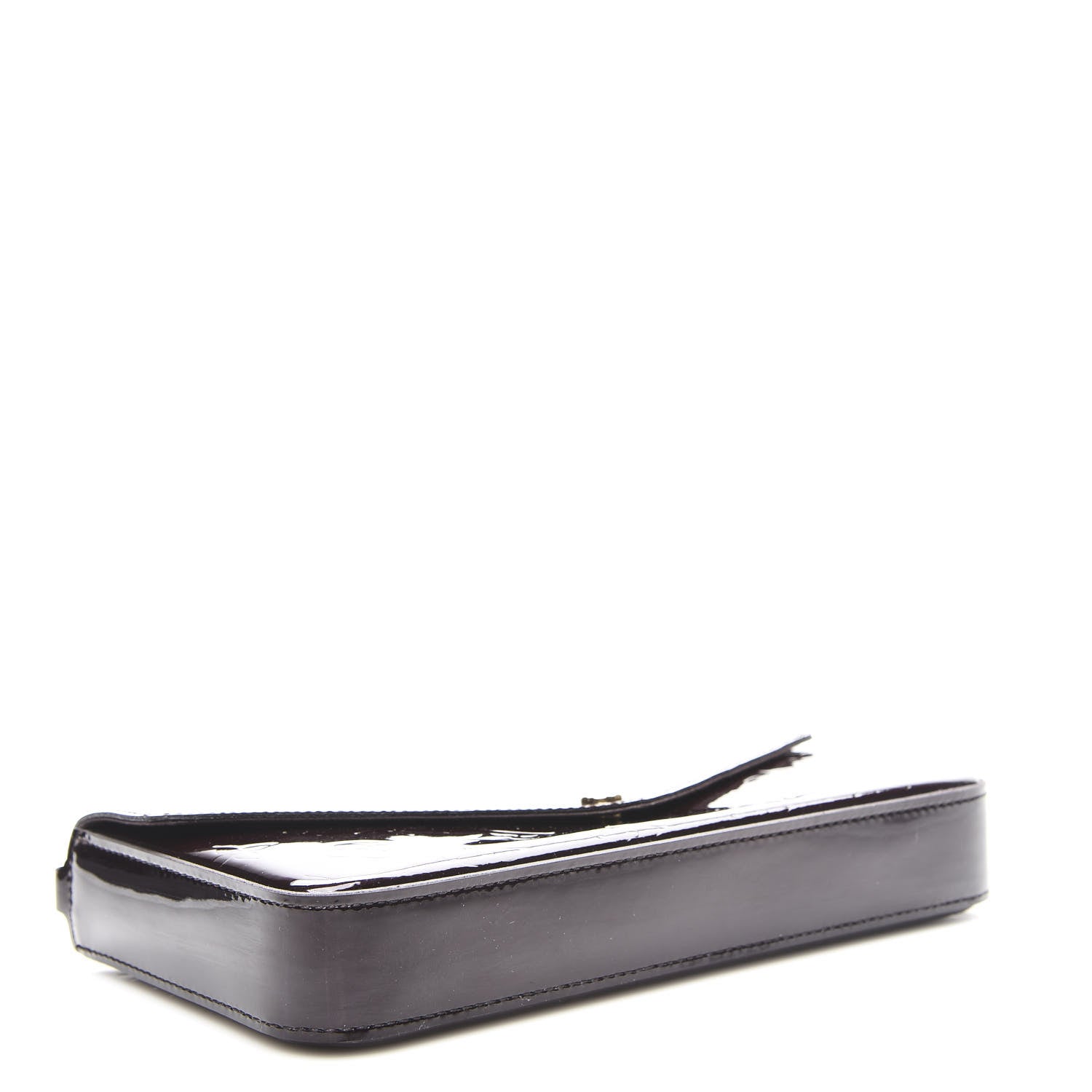 Louis Vuitton Vernis Pochette Felicie Chain Wallet Amarante 3 of 7