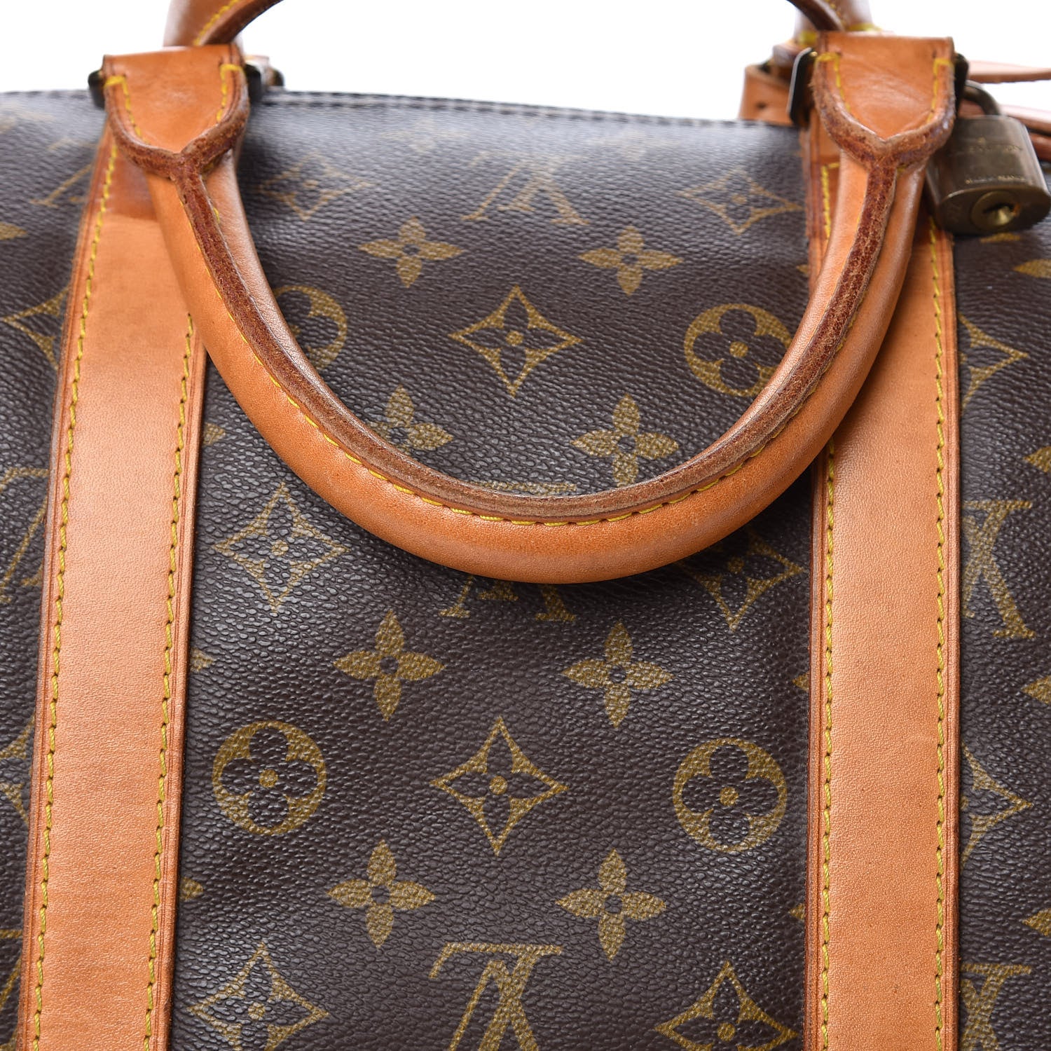 Louis Vuitton Monogram Keepall Bandouliere 55 15 of 25