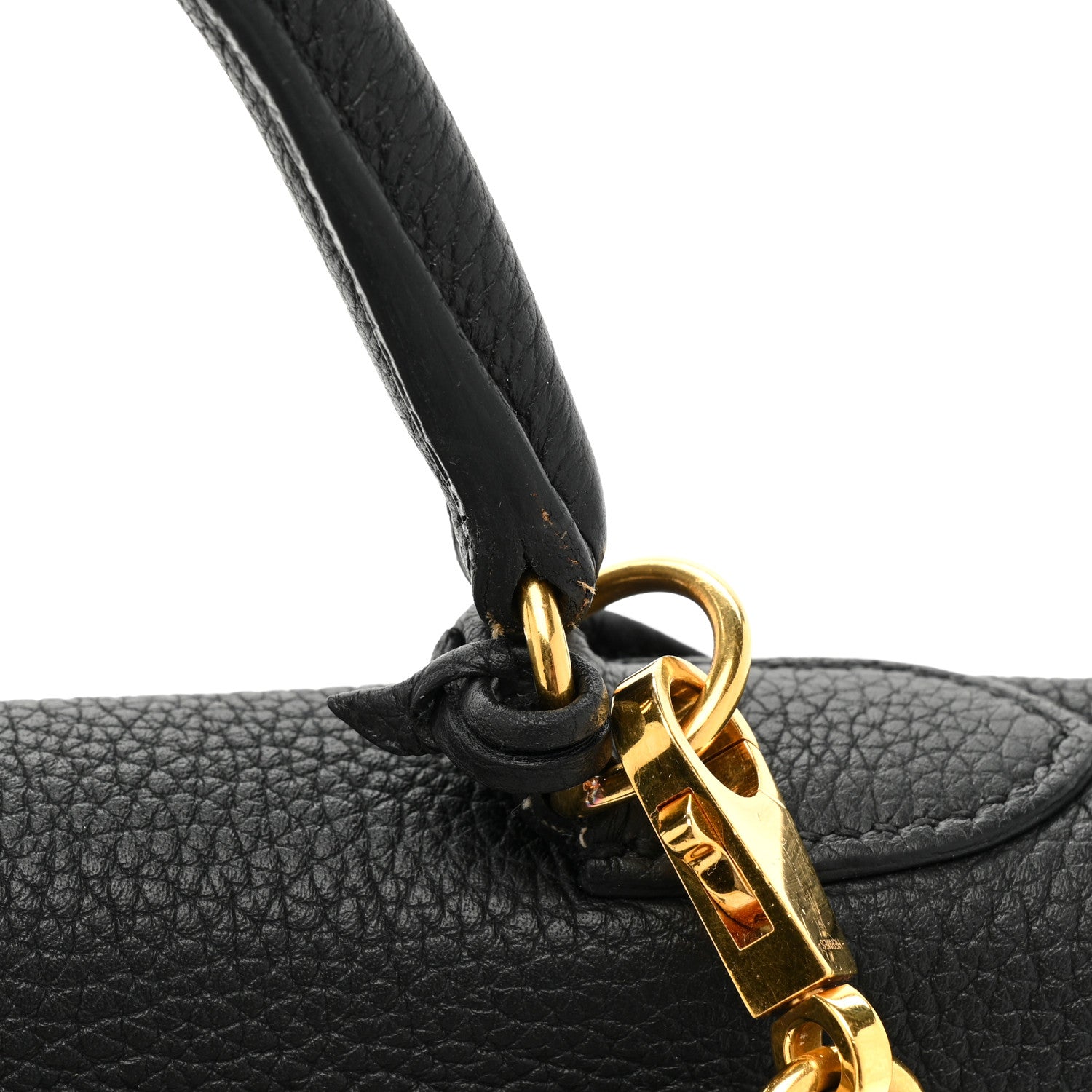 Hermes Togo Kelly Retourne 28 Black 17 of 19