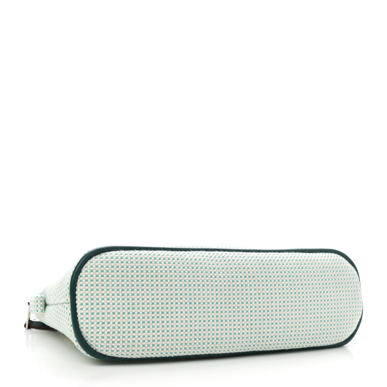 Hermes Cotton Canvas Crazy H Mini Bolide Case Nuage Menthe 4 of 9