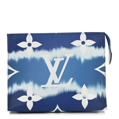 Louis Vuitton Monogram Escale Toiletry Pouch 26 Blue 1 of 8