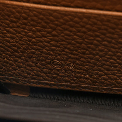 Gucci Pebbled Calfskin Soho Zip Around Wallet Camelia 6 of 6