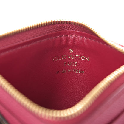 Louis Vuitton Monogram Zipped Card Holder Fuchsia 5 of 5