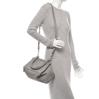 Givenchy Sugar Goatskin Small Pandora Dove Grey 2 of 8