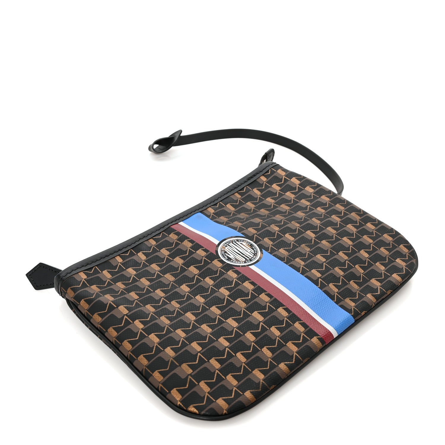 Moynat Toile 1920 Oh! Trousse Pouch Black Multicolor 4 of 8