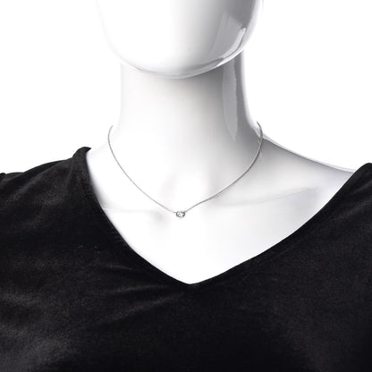 Tiffany Platinum Diamond .60ct Elsa Peretti Diamonds by the Yard Pendant Necklace 2 of 8