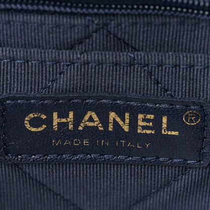 Chanel Printed Fabric Quilted Logo Single Flap Bag Multicolor 5 of 9