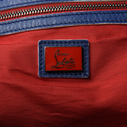 Christian Louboutin Calfskin Eyelet Aliosha Backpack Neptune 7 of 8