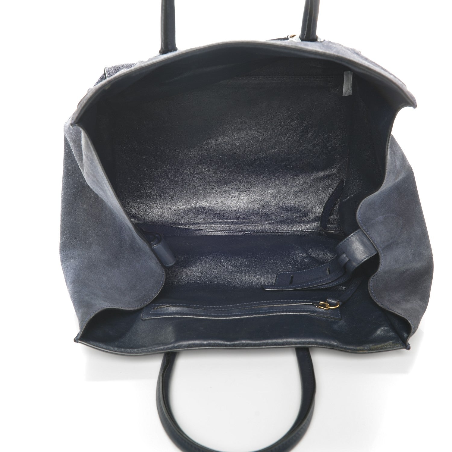 Celine Suede Large Phantom Luggage Midnight 5 of 17