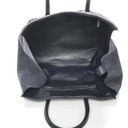 Celine Suede Large Phantom Luggage Midnight 5 of 17