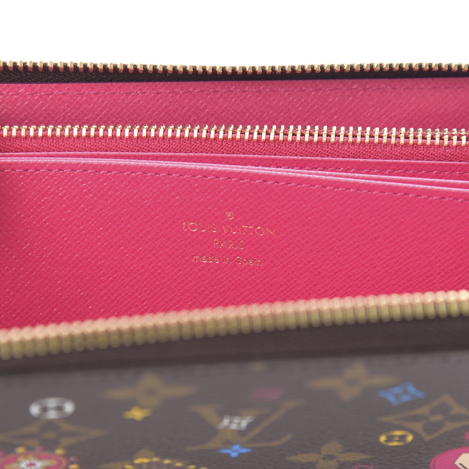 Louis Vuitton Monogram 2020 Christmas Animation Zippy Wallet Pivoine 6 of 8