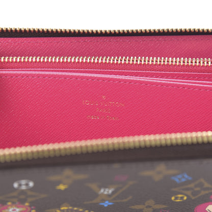 Louis Vuitton Monogram 2020 Christmas Animation Zippy Wallet Pivoine 6 of 8