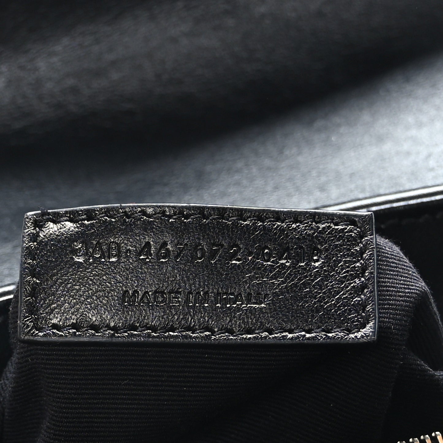Calfskin Y Quilted Monogram Toy Loulou Crossbody Bag Black