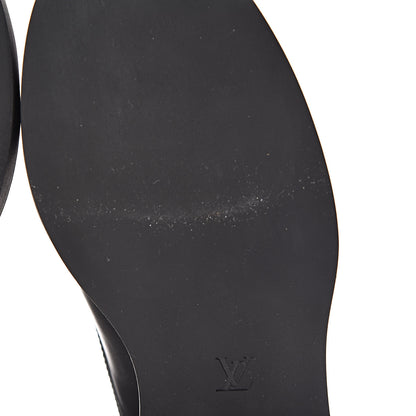 Louis Vuitton Calfskin Wonderland Ranger Boots 36 Black 9 of 10