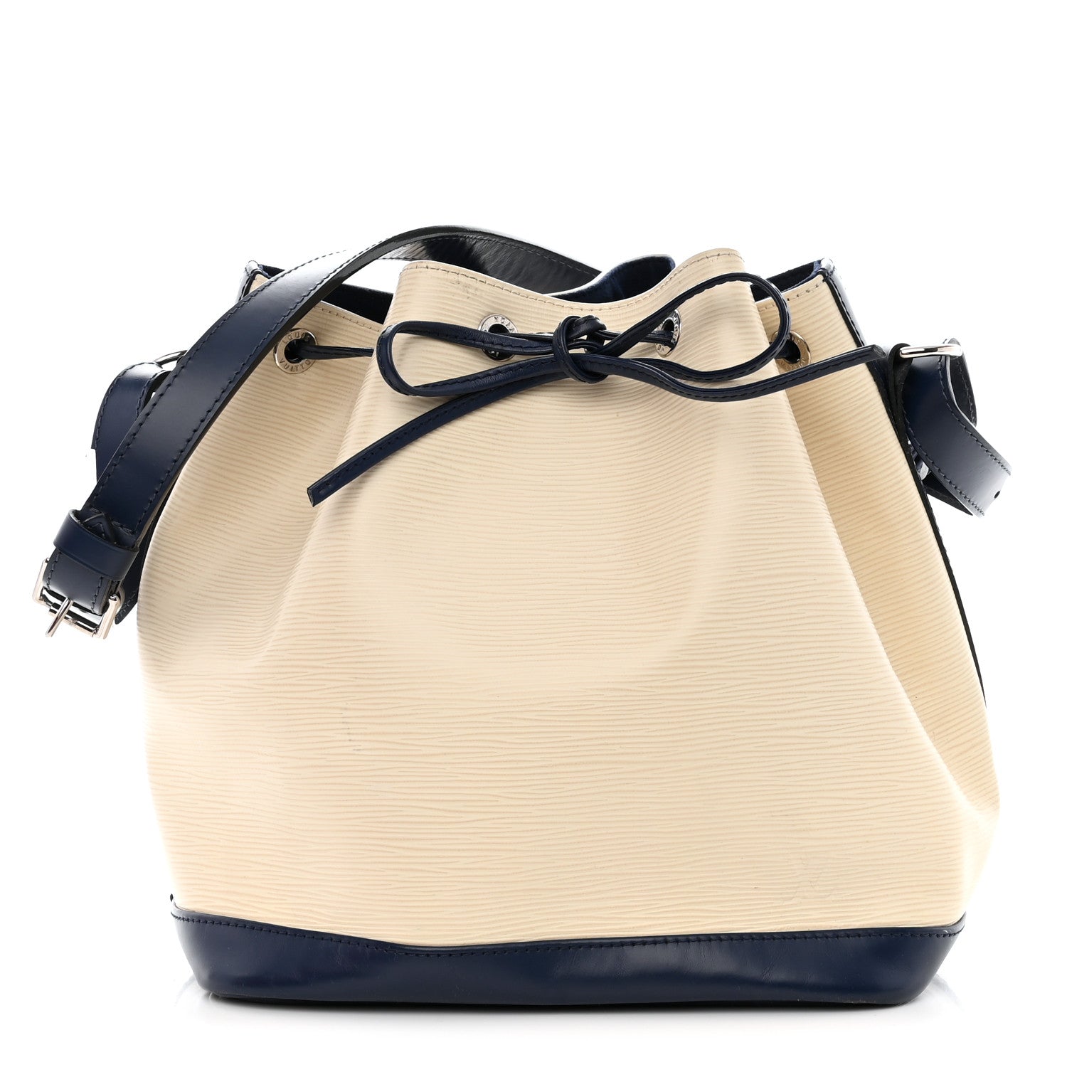 Louis Vuitton Epi Petit Bi-Color Noe Ivory Indigo 1 of 13